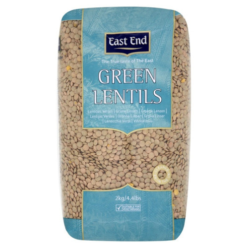 EAST END NO.1 GREEN LENTILS 6x2KG