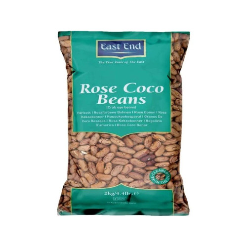 EAST END CRABEYE ROSE COCO BEANS 1x2KG