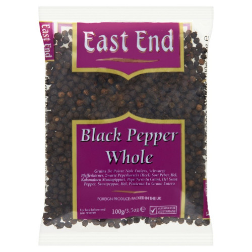 EAST END WHOLE BLACK PEPPER 1x20x100G