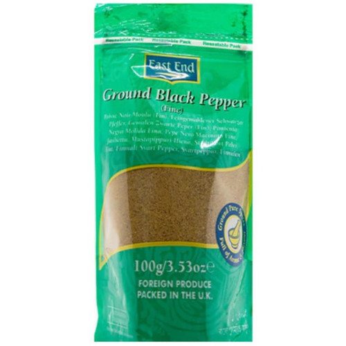 EAST END GROUND FINE BLACK PEPPER 1x20x100G