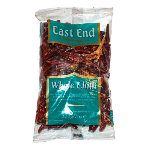EAST END WHOLE LONG RED CHILLI 1x6x200G