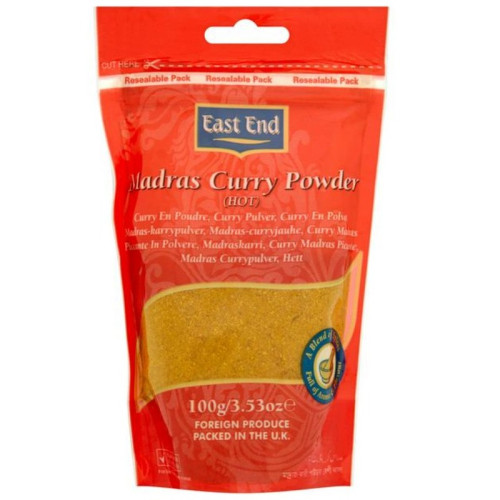 EAST END HOT CURRY POWDER 1x20x100G