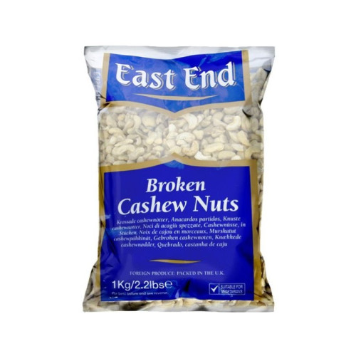 EAST END BROKEN CASHEW NUTS 1x1KG