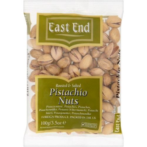 EAST END SALTED PISTACHIOS 1x20x100G