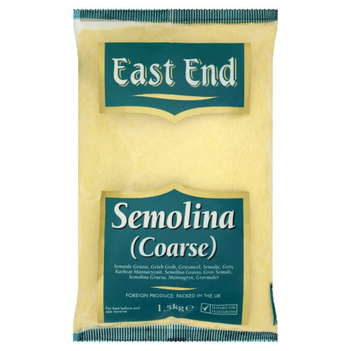 EAST END COARSE SEMOLINA 1x6x1.5KG