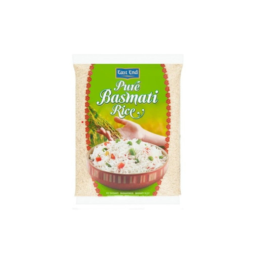 EAST END BASMATI PURE RICE 1x8x1KG