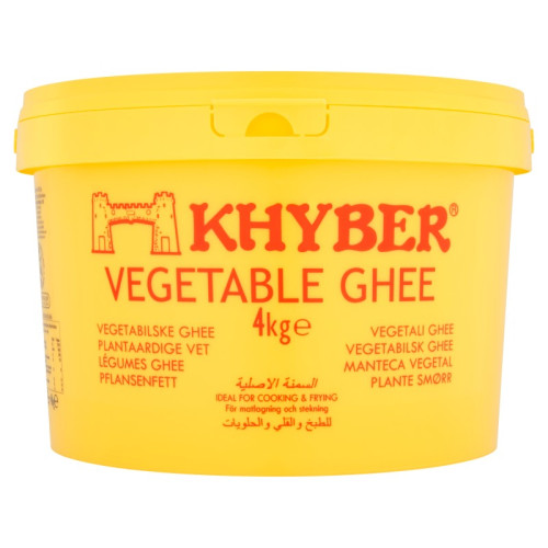 KHYBER PURE VEGETABLE GHEE 1x2x4KG