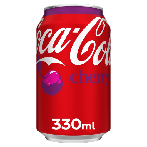 COCA COLA CHERRY CAN 1x24x330ML