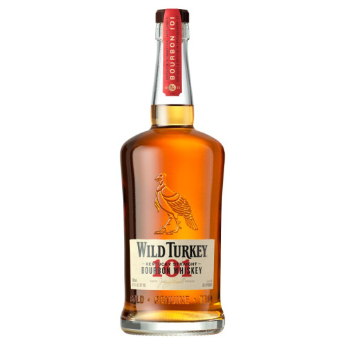 WILD TURKEY KENTUCKY STRAIGHT BOURBON 101 WHISKEY BOTTLE 1x70CL