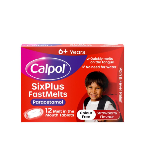 CALPOL PARACETEMOL 6 PLUS YEARS SACHETS 1x6x12s