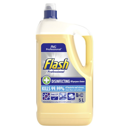 FLASH DISINFECTANT ALL PURPOSE CLEANER 2x5L