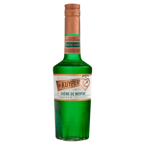 DE KUYPER CR&Atilde;ME DE MENTHE MINT LIQUEUR BOTTLE 6x50CL
