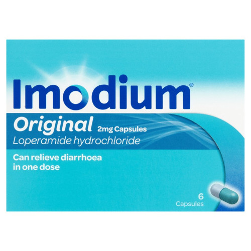 IMODIUM ORIGINAL CAPSULES 1x6x6s