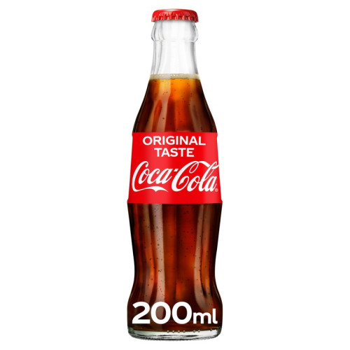 COCA COLA ORIGINAL BOTTLE 1x24x200ML