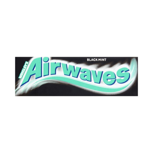 AIRWAVES BLACK MINT CHEWING GUM 1x30x10PC
