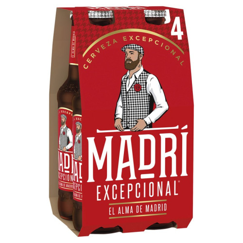 MADRI EXCEPCIONAL LAGER BOTTLE 1x12x660ML