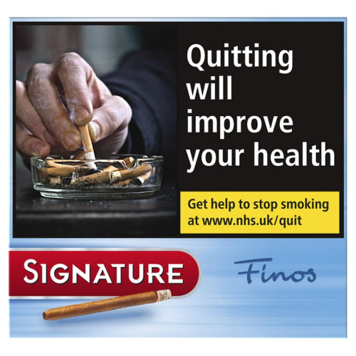 SIGNATURE FINOS BLUE CIGAR 1x10x10s