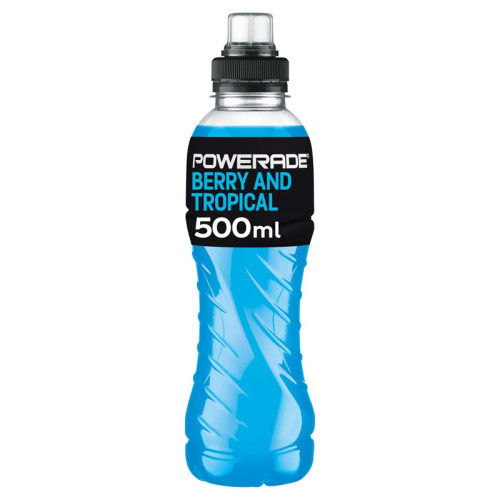POWERADE ISOTONIC BERRY TROPICAL BOTTLE 1x12x500ML