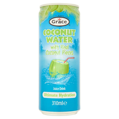 GRACE STILL WATER COCONUT PULP CAN 1x12x310ML