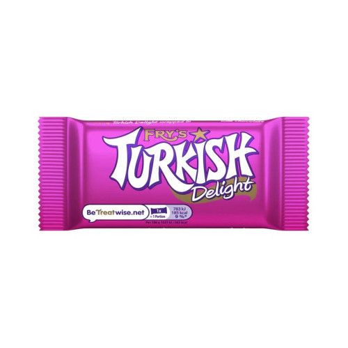 FRYS TURKISH DELIGHT CHOCOLATE BAR 1x48x51G
