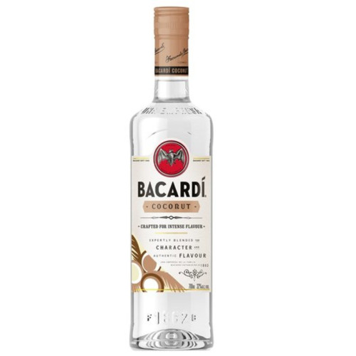 BACARDI COCOCUT WHITE RUM BOTTLE 1x70CL