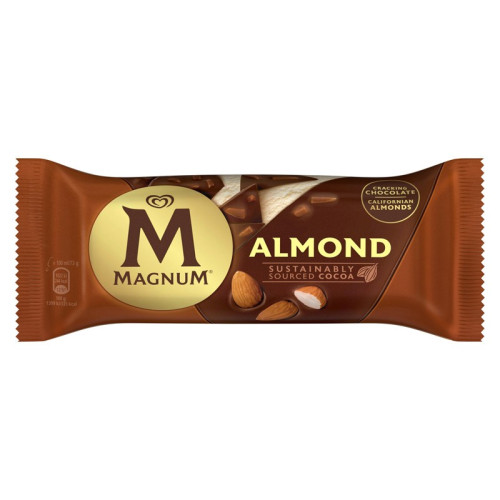WALLS MAGNUM ALMOND ICE CREAM 1x20x100ML