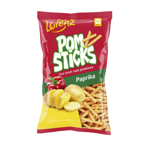 LORENZ POMSTICKS PAPRIKA CRISPS 1x14x85G