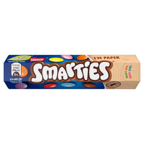 SMARTIES CHOCOLATE HEXATUBE 1x24x38G