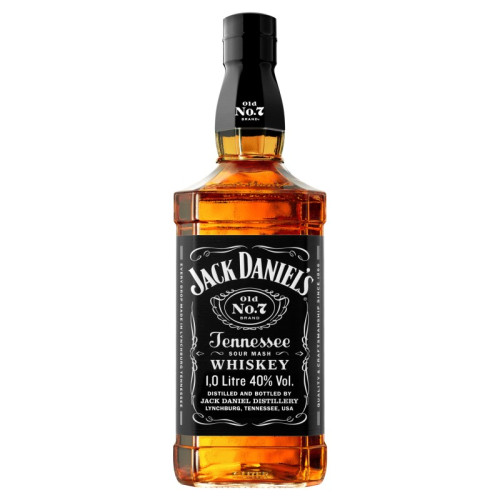JACK DANIELS TENNESSEE WHISKEY BOTTLE 6x1L