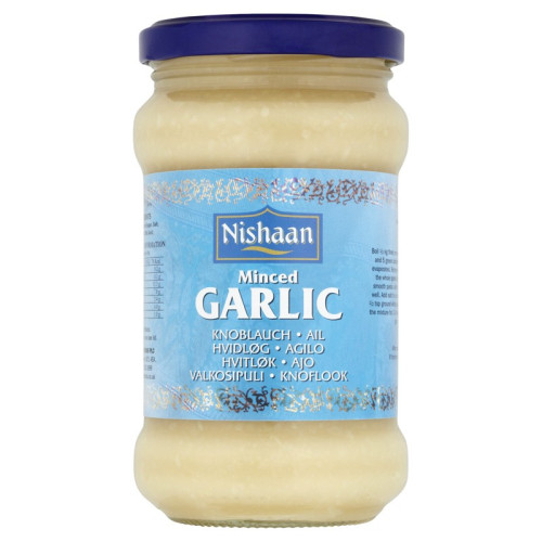 NISHAAN MINCED GARLIC PASTE 1x6x283G