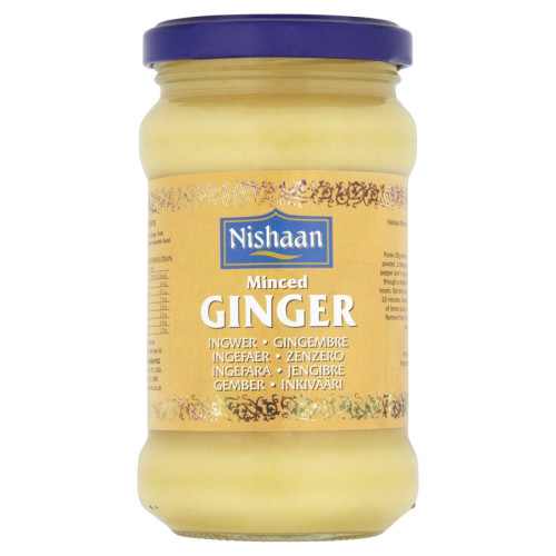 NISHAAN MINCED GINGER PASTE 1x6x283G