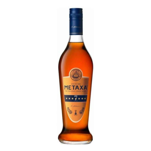 METAXA 7 STAR ORIGINAL GREEK AMPHORA BRANDY BOTTLE 6x70CL