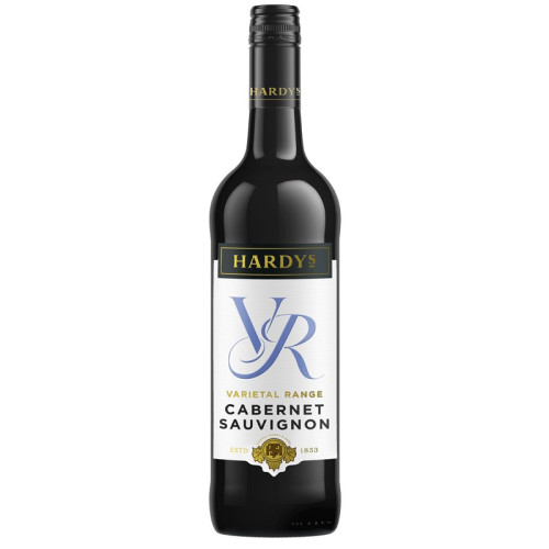 HARDYS VR CABERNET SAUVIGNON RED WINE BOTTLE 6x75CL