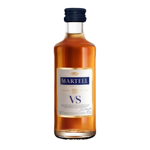 MARTELL VS COGNAC BOTTLE 8x12x5CL