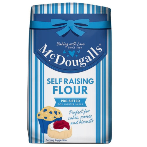 MCDOUGALLS SELF RAISING FLOUR 1x12x500G