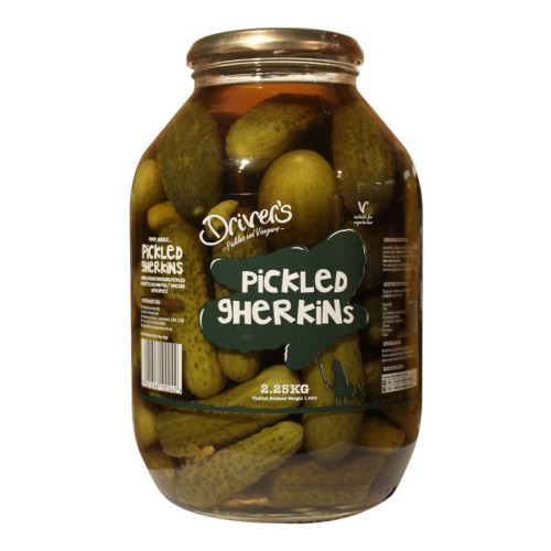 DRIVERS PICKLED GHERKINS 1x2.25KG