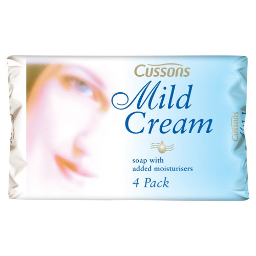 CUSSON MILD CREAM SOAP 4 PACK 9x90G