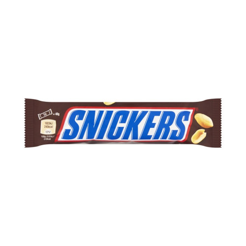 SNICKERS CHOCOLATE BAR 1x48x48G