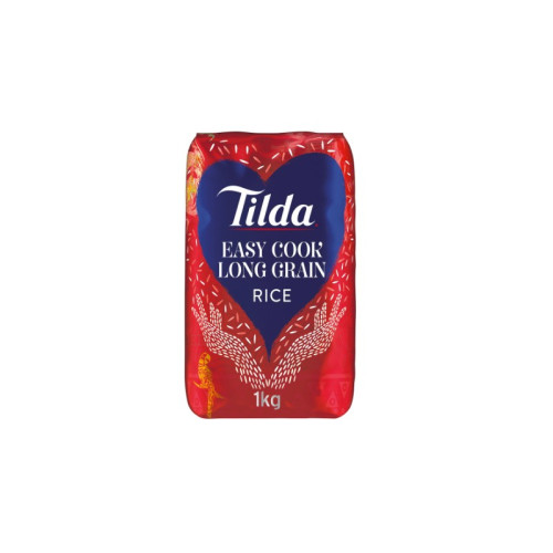 TILDA LONG GRAIN EASY COOK RICE 1x8x1KG