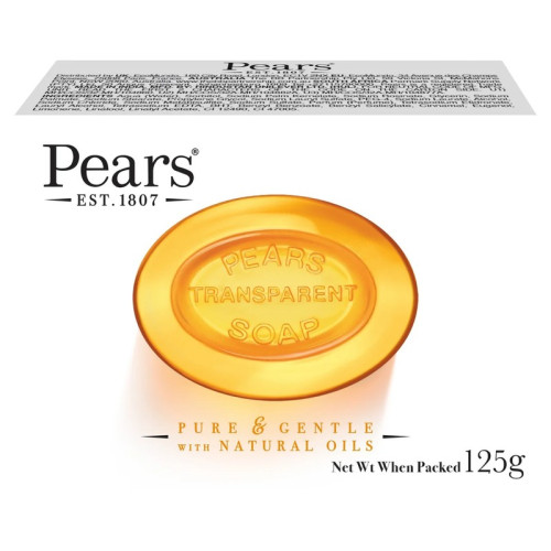 PEARS AMBER SOAP BAR 1x12x125G