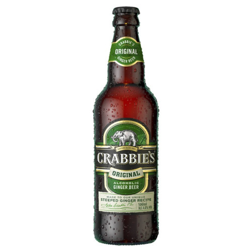CRABBIES ORIGINAL GINGER BEER 1x12x500ML