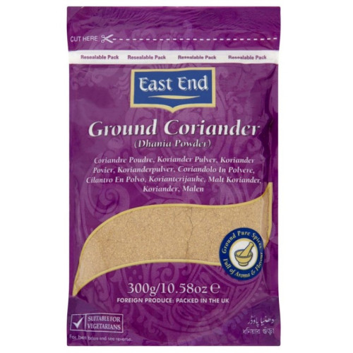 EAST END CORIANDER DHANIA POWDER ZIP 1x10x300G