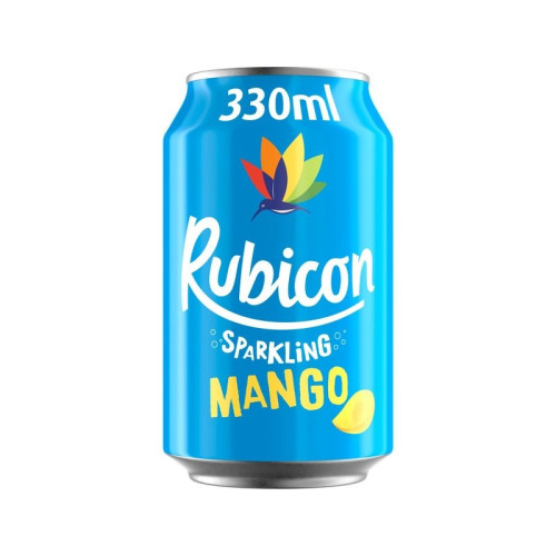 RUBICON SPARKLING MANGO CAN 1x24x330ML