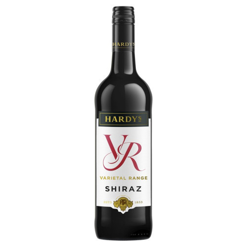 HARDYS VR SHIRAZ RED WINE BOTTLE 1x75CL