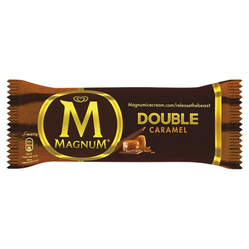 WALLS MAGNUM DOUBLE CARAMEL ICE CREAM 1x20x88ML