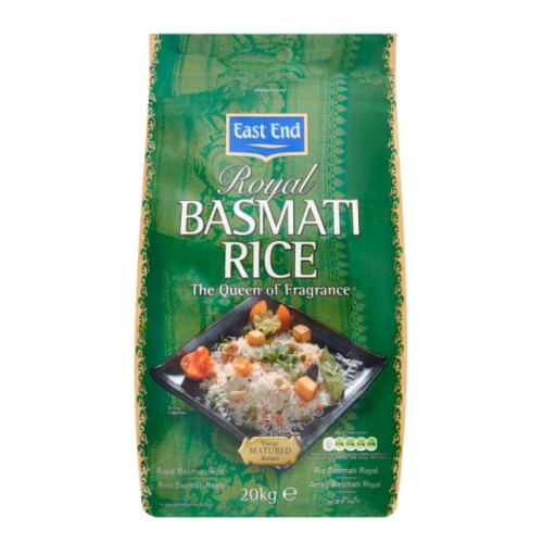 EAST END BASMATI ROYAL RICE 1x20KG