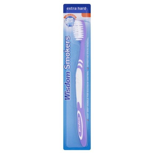 WISDOM SMOKERS TOOTHBRUSH 1x12xSGL
