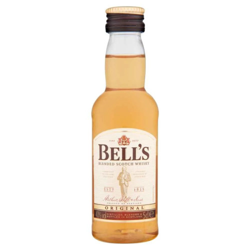 BELLS BLENDED SCOTCH WHISKY BOTTLE 1x12x5CL