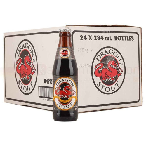 DRAGON STOUT BEER BOTTLE 1x24x284ML