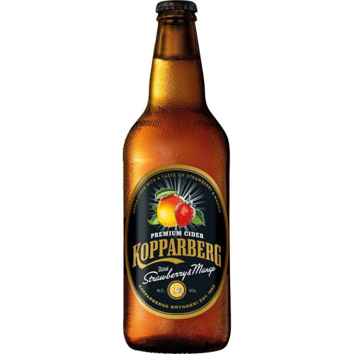 KOPPARBERG STRAWBERRY LIME CIDER BOTTLE 1x15x500ML